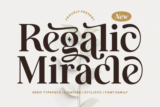 Regalic Miracle Font